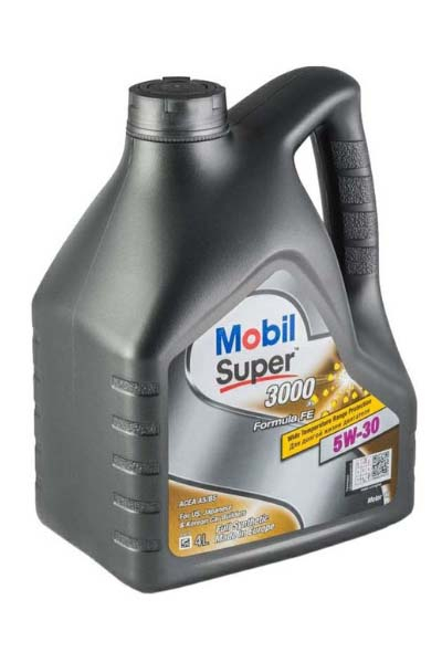 Масло моторное синтетическое MOBIL SUPER 3000 X1 Formula FE  5W30 A1/B1 A5/B5 CF/SN   4L