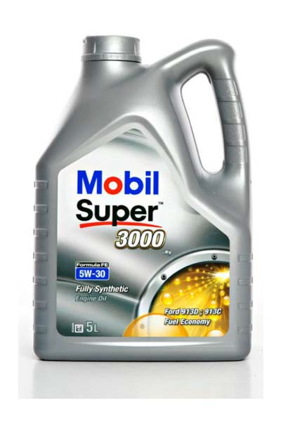 Масло моторное синтетическое MOBIL SUPER 3000 X1 Formula FE  5W30 A1/B1 A5/B5 CF/SN   5L