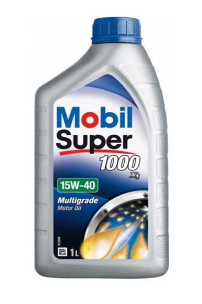 Масло моторное минеральное MOBIL SUPER 1000 X1 15W40 A3/B4 CF/SN/SN+   1L