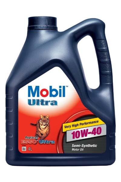 Масло моторное полусинтетическое MOBIL ULTRA 10W40 A3/B4 SJ/SN/SN+   4L