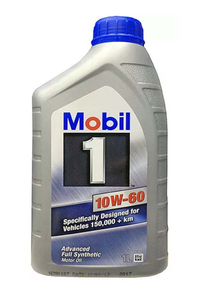 Масло моторное синтетическое MOBIL 1 10W60 A3/B4 CF/SN   1L