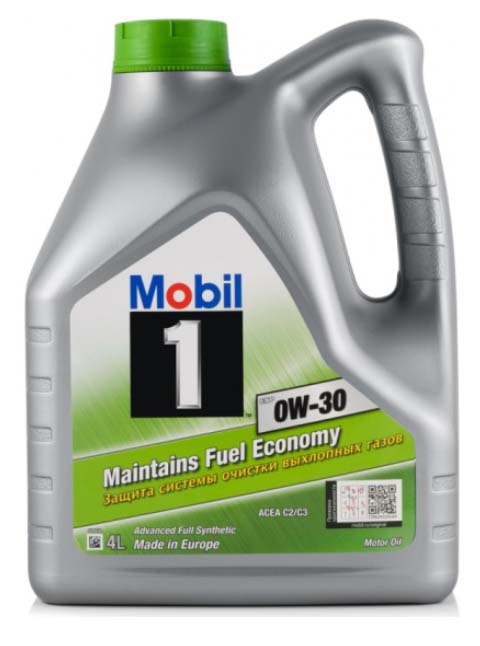 Масло моторное синтетическое MOBIL 1 ESP  0W30 C2/C3 SJ/SL/SN/SN+/SP   4L
