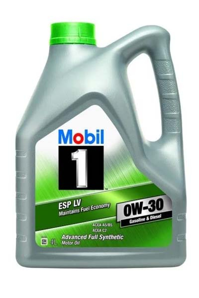 Масло моторное синтетическое MOBIL 1 ESP LV  0W30 A5/B5 SN/SL   4L