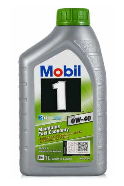 Масло моторное синтетическое MOBIL 1 ESP X3  0W40 C3 SN   1L