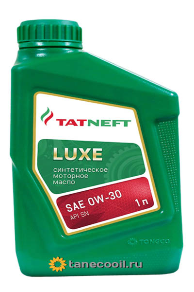 Масло моторное синтетическое TATNEFT LUXE 0W-30 SN/SM 1L
