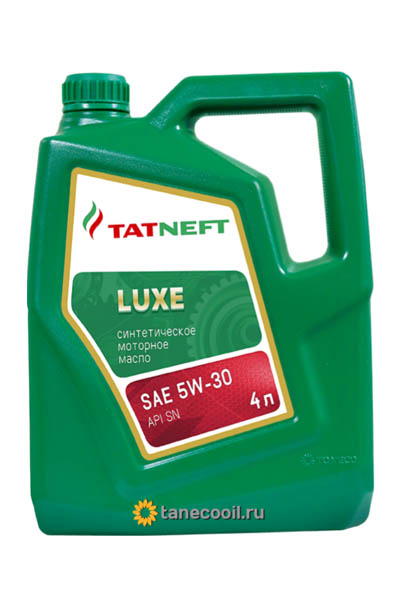 Масло моторное синтетическое TATNEFT LUXE 5W-30 SN 4L