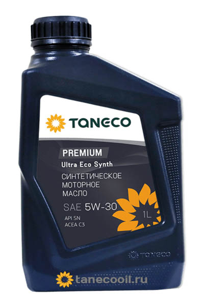Масло моторное синтетическое TANECO Premium Ultra Eco Synth 5W-30 SN 1L