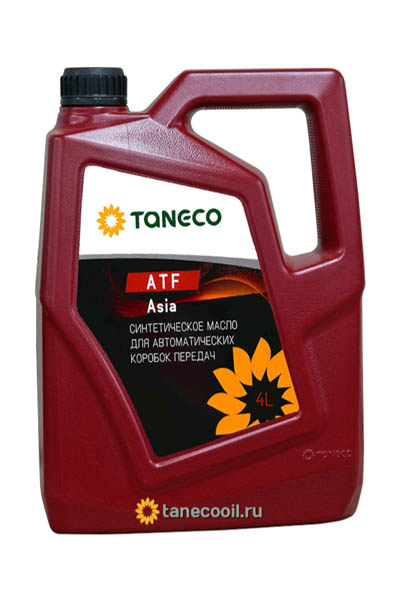 Масло трансмиссионное синтетическое TANECO ATF Asia 4L