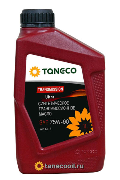 Масло трансмиссионное полусинтетическое TANECO Transmission Ultra 75W-90 1L