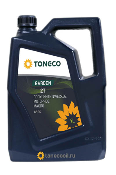 Масло моторное полусинтетическое TANECO Garden 2T TC FC/FD 4L