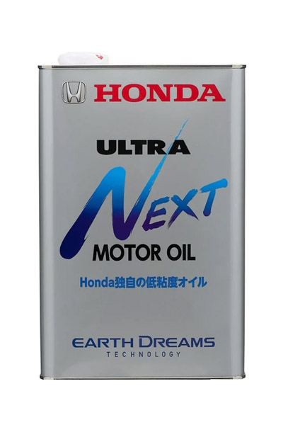 Масло моторное синтетическое HONDA ULTRA NEXT OIL 0W-7,5 SN 4L