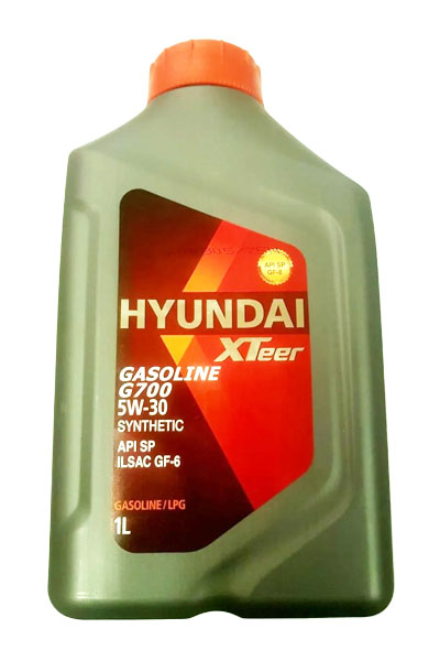 Масло моторное синтетическое HYUNDAI Xteer G700 Gasoline 5W-30 SP  1L