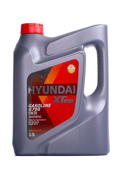 Масло моторное синтетическое HYUNDAI Xteer G700 Gasoline 5W-30 SP  3,5L