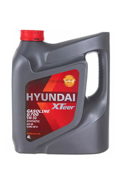 Масло моторное синтетическое HYUNDAI Xteer G700 Gasoline 5W-30 SP  4L