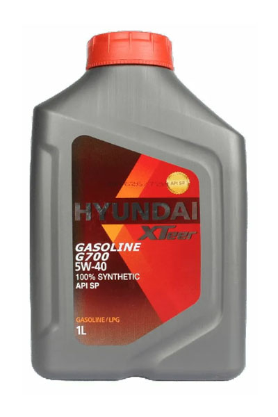 Масло моторное синтетическое HYUNDAI Xteer G700 Gasoline 5W-40 SP  1L