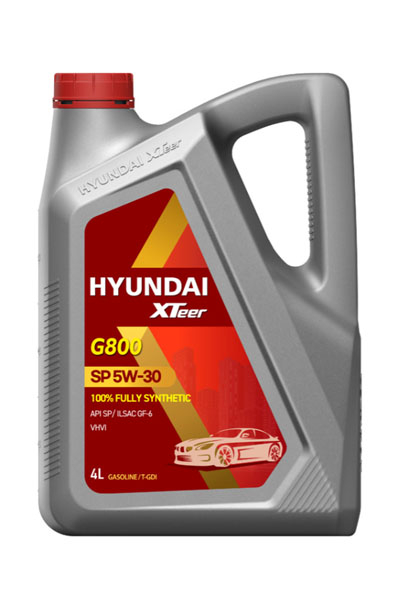 Масло моторное синтетическое HYUNDAI Xteer G800 Gasoline Ultra Protection 5W-30 SP  4L