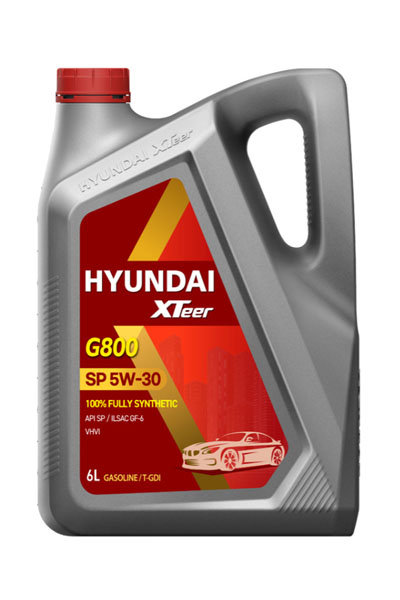 Масло моторное синтетическое HYUNDAI Xteer G800 Gasoline Ultra Protection 5W-30 SP  6L