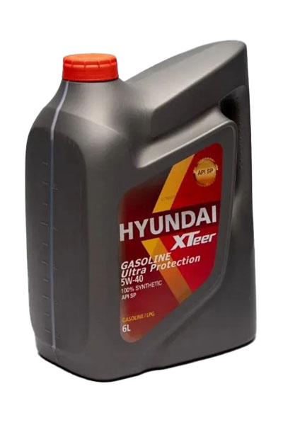 Масло моторное синтетическое HYUNDAI Xteer G800 Gasoline Ultra Protection 5W-40 SP  6L
