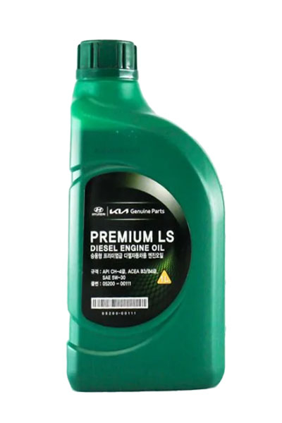 Масло моторное полусинтетическое HYUNDAI Premium LS Diesel 5W-30 CH-4 1L