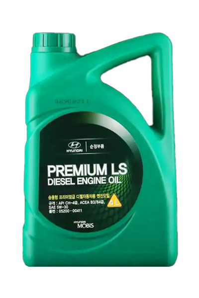 Масло моторное полусинтетическое HYUNDAI Premium LS Diesel 5W-30 CH-4 4L