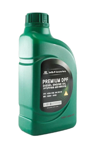 Масло моторное синтетическое HYUNDAI Premium DPF Diesel 5W-30 C3 1L
