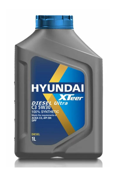 Масло моторное синтетическое HYUNDAI Xteer D700 Diesel Ultra 5W-30 C3 1L
