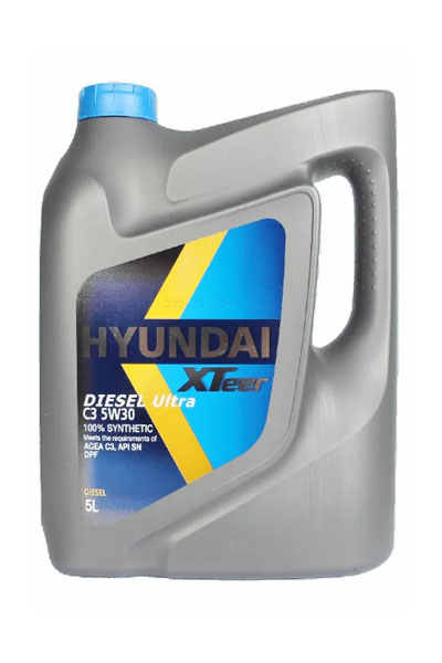 Масло моторное синтетическое HYUNDAI Xteer D700 Diesel Ultra 5W-30 C3 5L