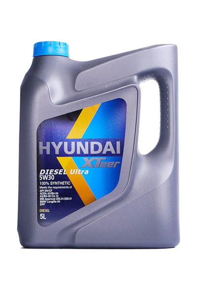 Масло моторное синтетическое HYUNDAI XTEER D800 Diesel Ultra 5W-30 CF/SN 5L