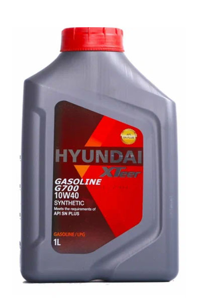 Масло моторное синтетическое HYUNDAI XTEER G700 Gasoline 10W-40 SN+/SP 1L