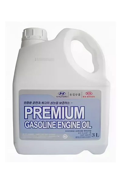 Масло моторное полусинтетическое HYUNDAI Premium Gasoline Engine Oil 5W-20 SL 3L