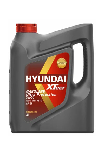 Масло моторное синтетическое HYUNDAI Xteer G800 Gasoline Ultra Protection 5W-50 SN+/SP 4L