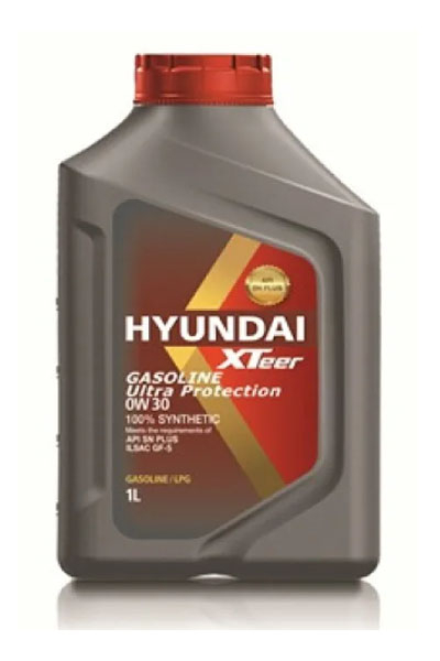 Масло моторное синтетическое HYUNDAI XTEER G800 Gasoline Ultra Protection 0W-30 SN+ 1L