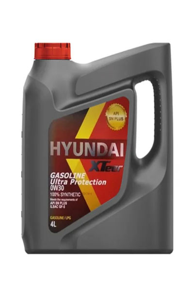 Масло моторное синтетическое HYUNDAI XTEER G800 Gasoline Ultra Protection 0W-30 SN+ 4L