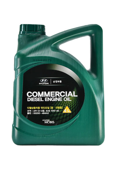 Масло моторное полусинтетическое HYUNDAI Commercial diesel engine oil 10W-40 CI-4 4L