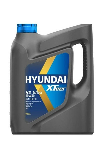 Масло моторное синтетическое HYUNDAI XTEER HD Ultra 10W-40 CJ-4/CK-4/SN 5L