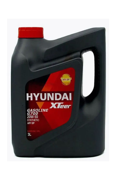 Масло моторное синтетическое HYUNDAI XTEER G700 Gasoline  20W-50 SN+/SP 3L