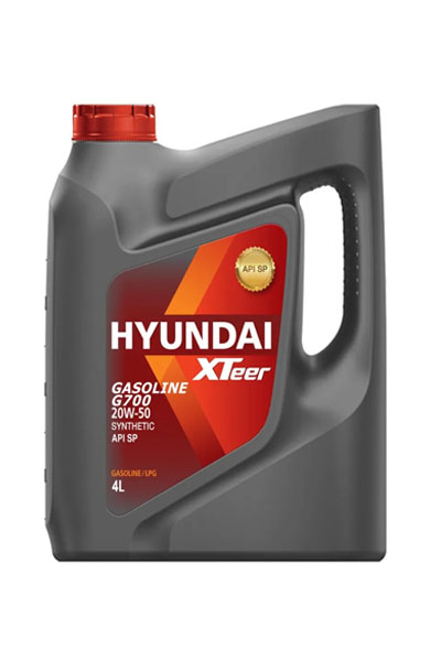 Масло моторное синтетическое HYUNDAI XTEER G700 Gasoline  20W-50 SN+/SP 4L