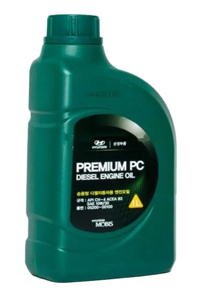 Масло моторное минеральное HYUNDAI Premium PC Diesel 10W-30 CH-4/CF-4 1L