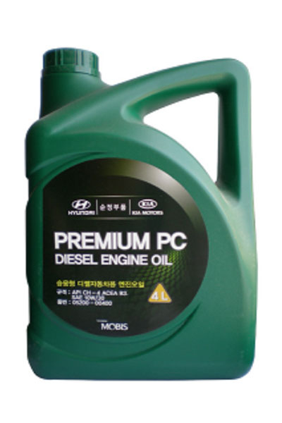 Масло моторное минеральное HYUNDAI Premium PC Diesel 10W-30 CH-4/CF-4 4L