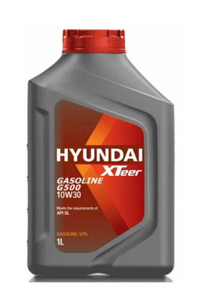 Масло моторное полусинтетическое HYUNDAI XTEER G500 Gasoline 10W-30 SL 1L