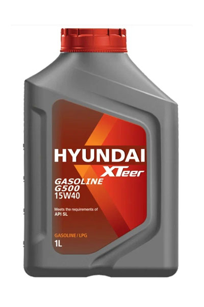 Масло моторное минеральное HYUNDAI XTEER G500 Gasoline 15W-40 SL 1L