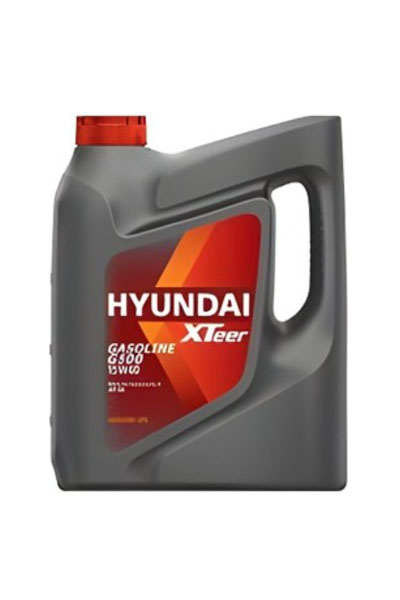 Масло моторное минеральное HYUNDAI XTEER G500 Gasoline 15W-40 SL 6L