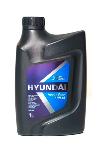 Масло моторное синтетическое HYUNDAI XTEER HD 7000 15W-40 CI-4/SL 1L