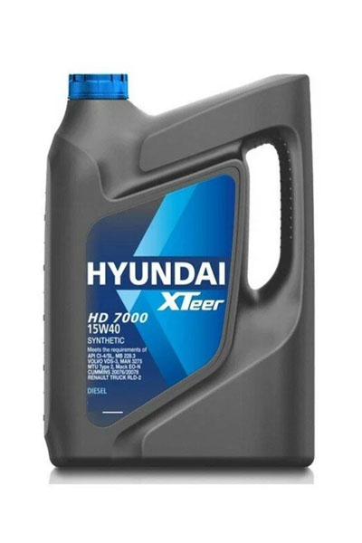 Масло моторное синтетическое HYUNDAI XTEER HD 7000 15W-40 CI-4/SL 5L