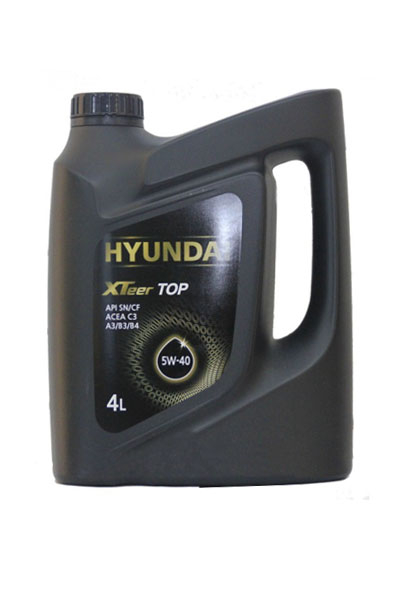 Масло моторное синтетическое HYUNDAI XTEER TOP 5W-40 4L