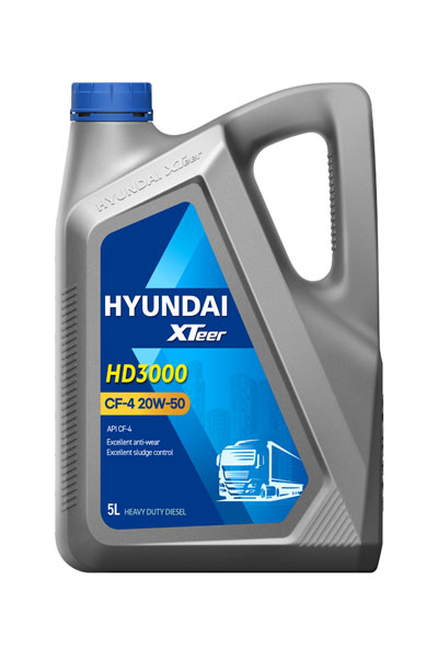 Масло моторное минеральное HYUNDAI XTEER HD 3000 20W-50 CF-4 5L