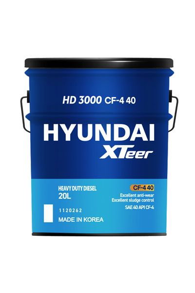Масло моторное минеральное HYUNDAI XTEER HD 3000 40 CF-4 20L