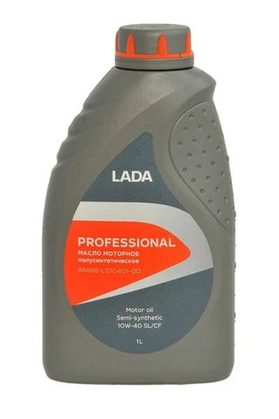 Масло моторное полусинтетическое LADA Professional 10W-40  SL/CF  1L