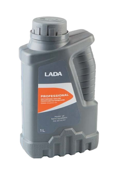 Масло моторное полусинтетическое LADA Professional 5W-40  SL/CF  1L