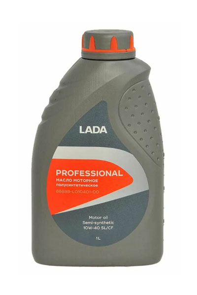 Масло моторное полусинтетическое LADA Professional 10W-40  SL/CF  1L
